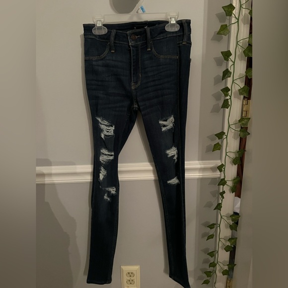 Hollister, mid rise, jeans leggings